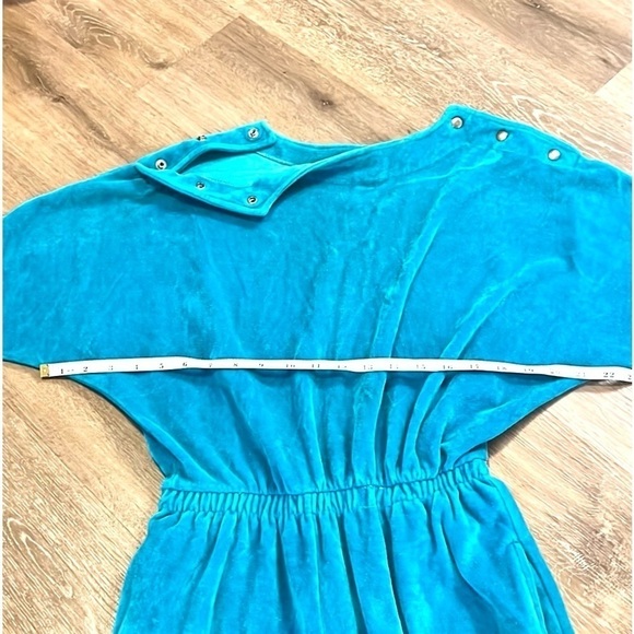 VTG I. Magnin, Truly a Piece 70βs Americana,Softest Velour,Jumpsuit,EUC,Size S - Picture 13 of 15